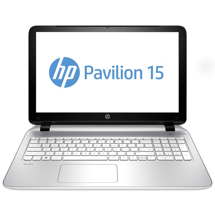 HP Pavilion 15-AB218NH laptop, Intel® Core™ i3-6100U 2.30 GHz-es processzor, 15.6", Full HD, 4GB DDR3, 1TB, AMD® Radeon R7 M360 2GB, Free dos, Magyar billentyűzet