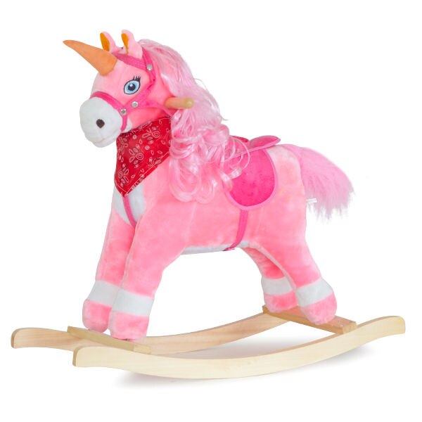 Calut Balansoar cu Corn Roz