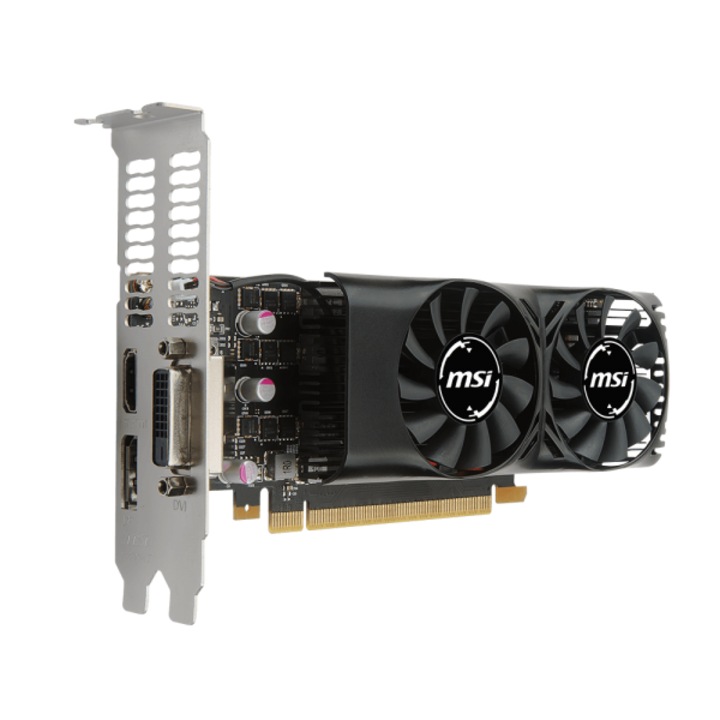 Placa video MSI GeForce GTX 1050 Ti 4GT LP 4GB DDR5 128-bit - eMAG.ro