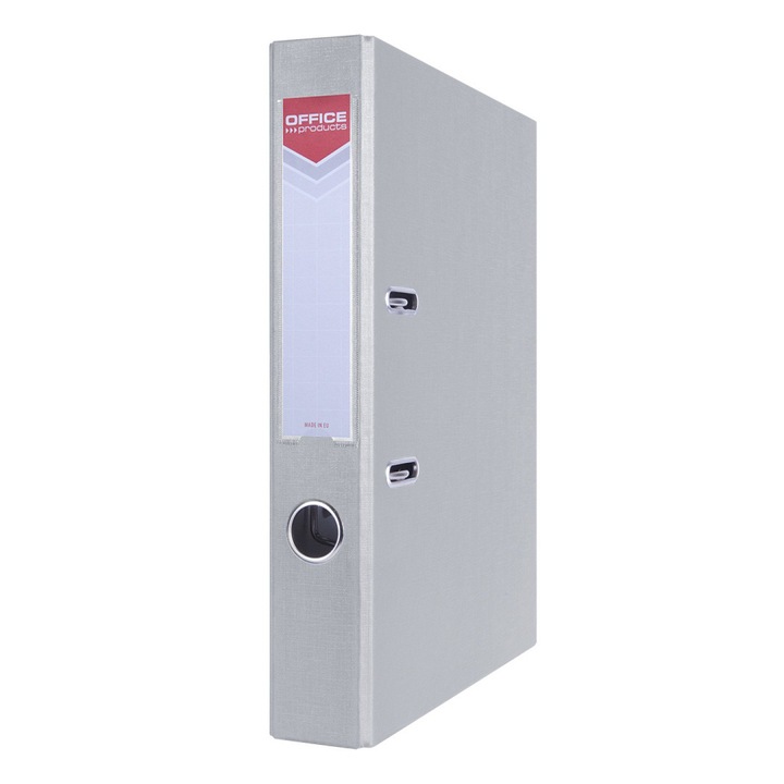 Biblioraft OFFICE PRODUCTS, Format A4, Carton/Polipropilena, 55x320x285 mm, Gri