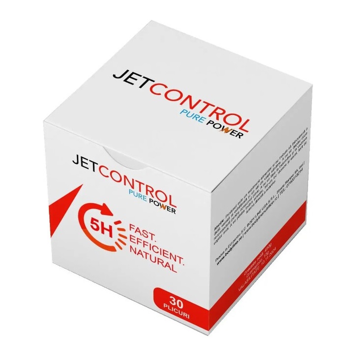 Plicuri Body Line JetControl Pure Power 5H, impotriva ejacularii precoce, 30 plicuri
