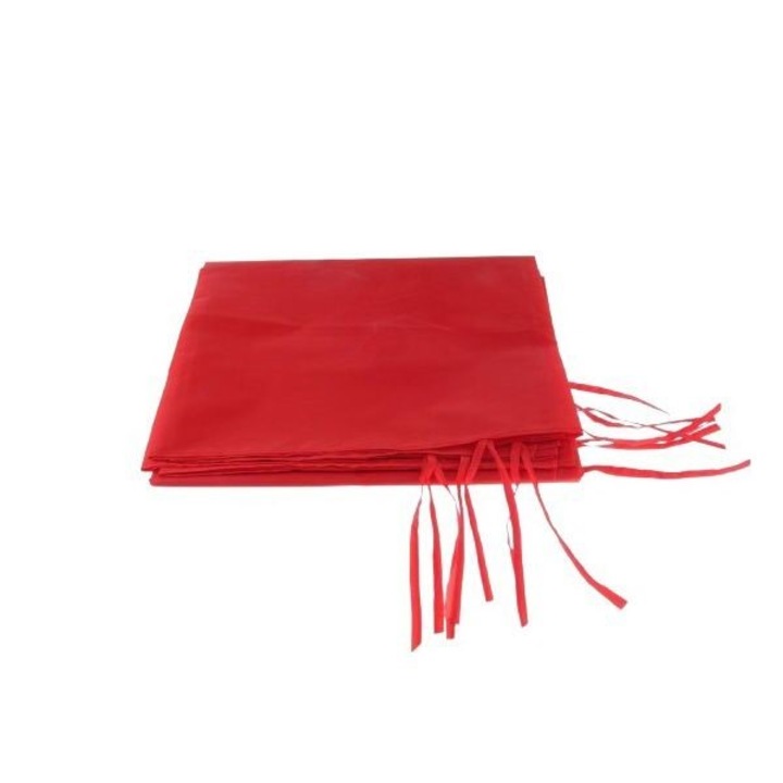 Perete Lateral Cort Evenimente 18 m, material textil oxfort 700D Rosu