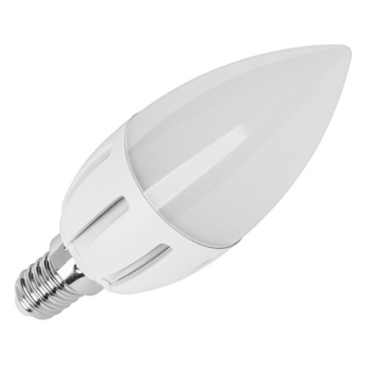 Bec LED Lumanare E14 Alb Caldu 6W Dimabil
