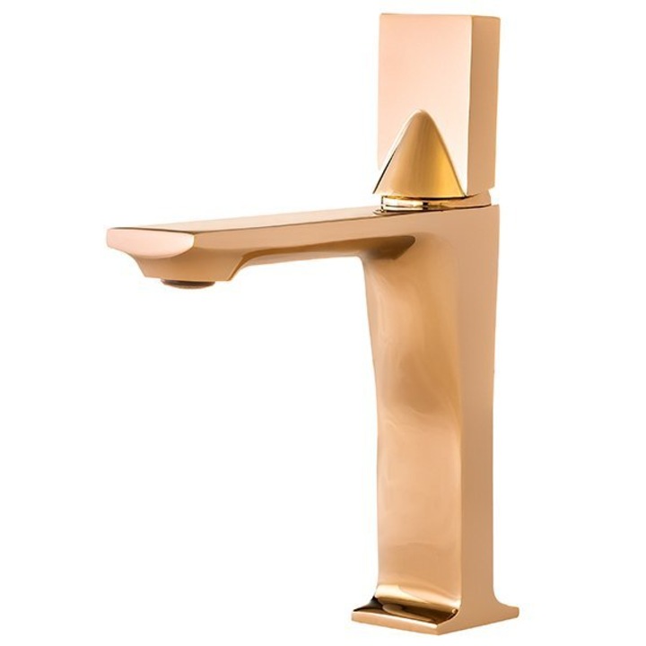 Silla S-1140 Premium Mosdó csaptelep, Mosdókagylóhoz szerelhető, sárgaréz, Arany