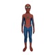Costum carnaval copii Spider-Man, Cu cagula, AmzBarley®, Halloween, Cosplay, Craciun, Rosu/ Albastru, Poliester, 8-10 ani, 140 cm