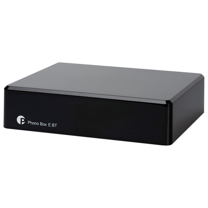 Предусилвател Pro-Ject Phono Box E BT, Безжична bluetooth функция, Черен
