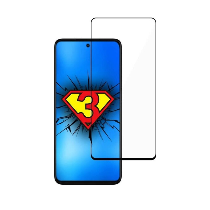 Скрийн протектор от закалено стъкло 3mk HardGlass Max Lite™ за Motorola Moto G42