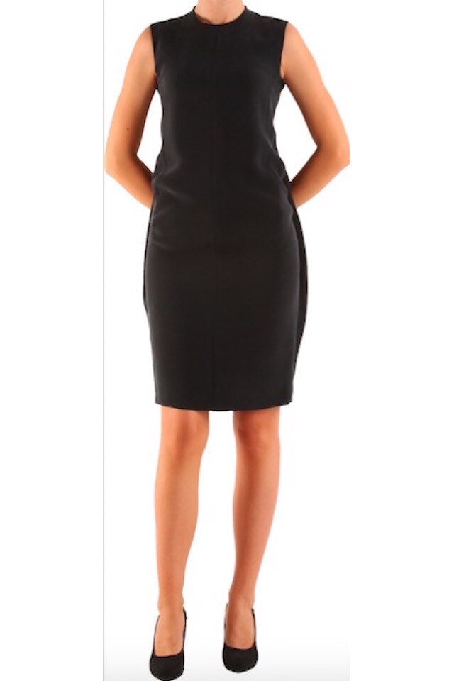 Rochie Calvin Klein model Fraley, culoare negru