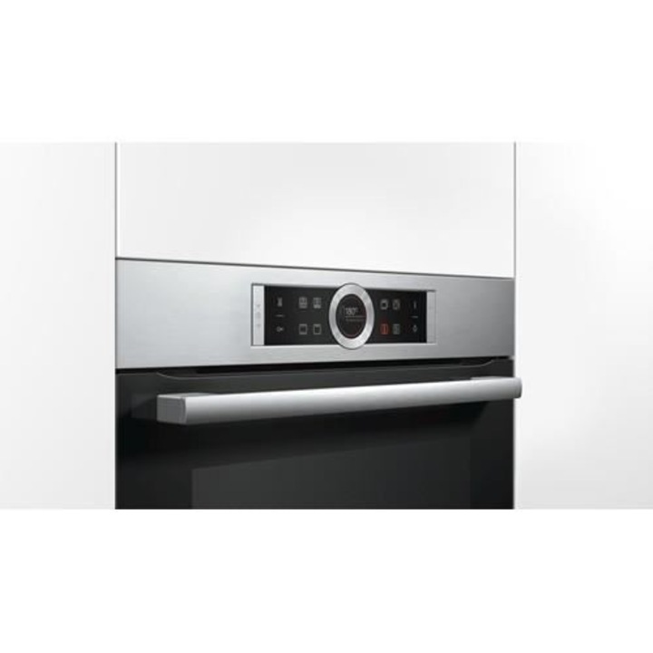 Фурна BOSCH HBG634BS1, Вградена, Клас A +, 13 функции, Скара, Инокс, 59.5х59.5см