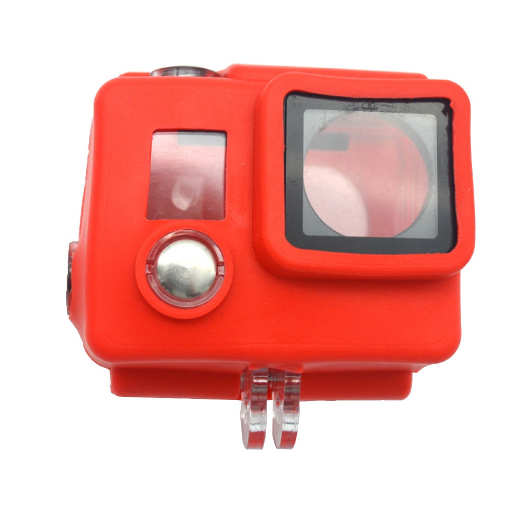 Carcasa din silicon pentru Hero 3+ (Rosu)