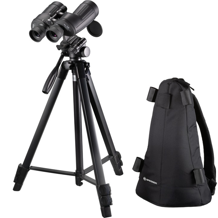 Бинокъл Bresser NightExplorer 7x50 със статив и раница