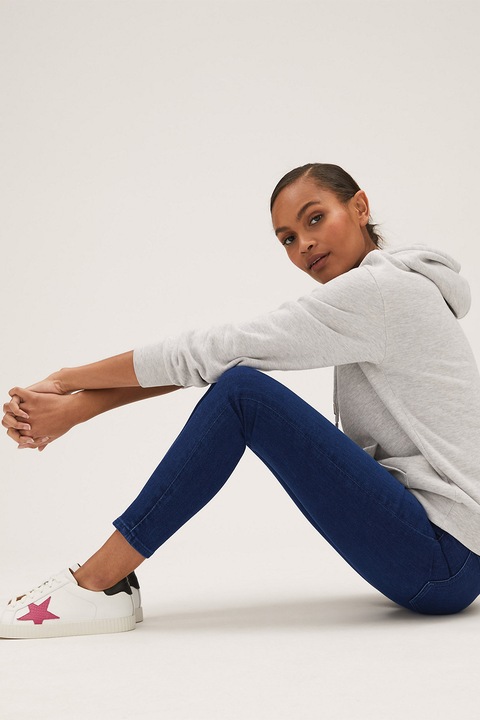 Marks & Spencer, Blugi skinny crop Ivy, Albastru indigo