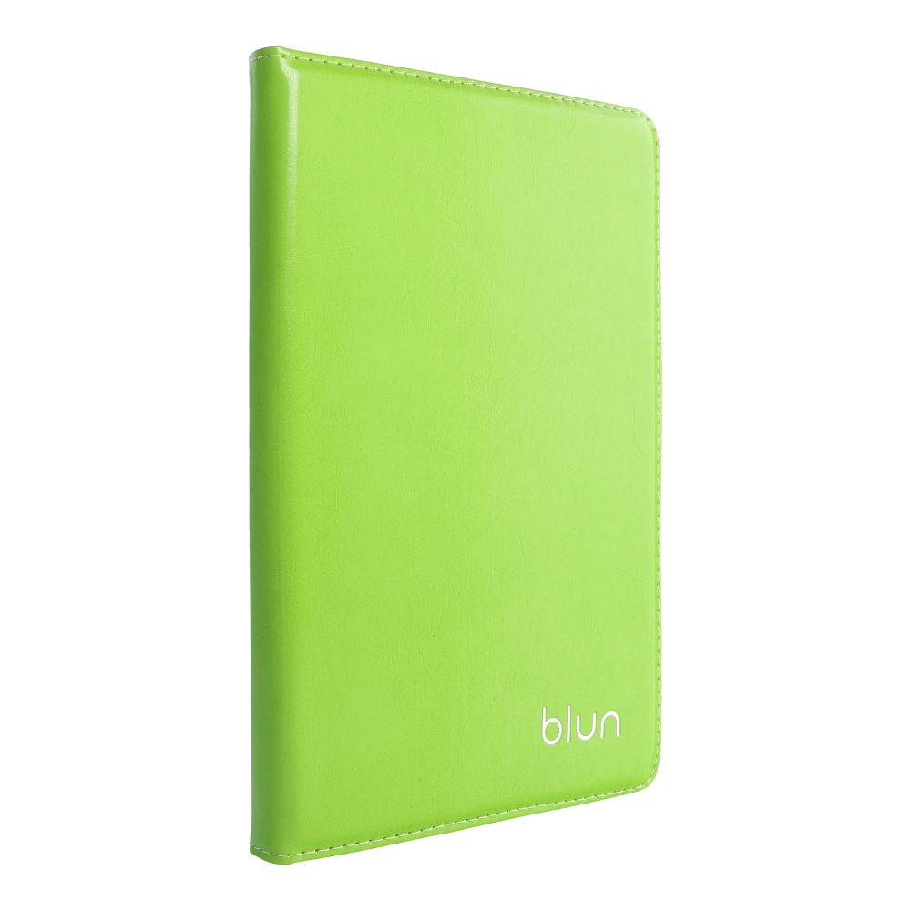 Husa universala, BLUN, Piele Ecologica, Pentru tableta de 11", Lime