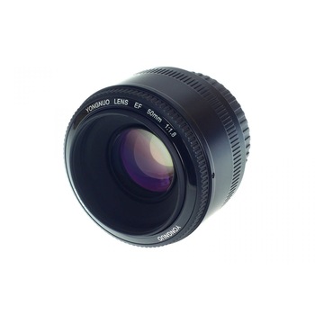 Obiectiv foto Yongnuo YN 50mm f1.8 pentru Canon EOS Obiectiv foto Yongnuo YN 50mm f1.8 pentru Canon EOS