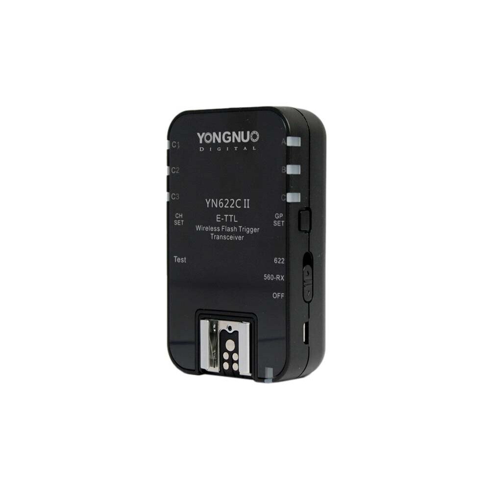 Transceiver telecomanda declansator wireless Yongnuo YN-622C II, trigger-receiver cu high-speed sync, wireless TTL, lampa AF assist