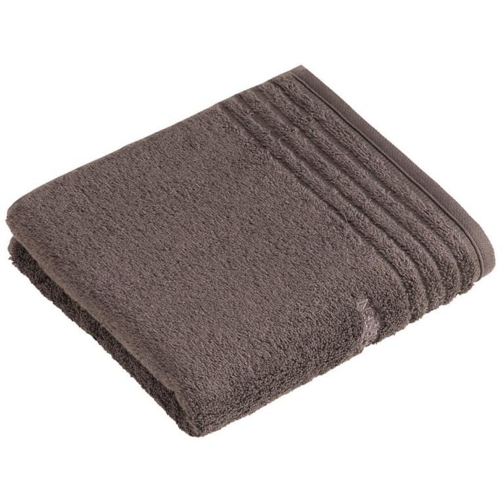 Хавлия за баня Vossen, 100% памук, 620 g/m2, 30 x 30 cm, кафява