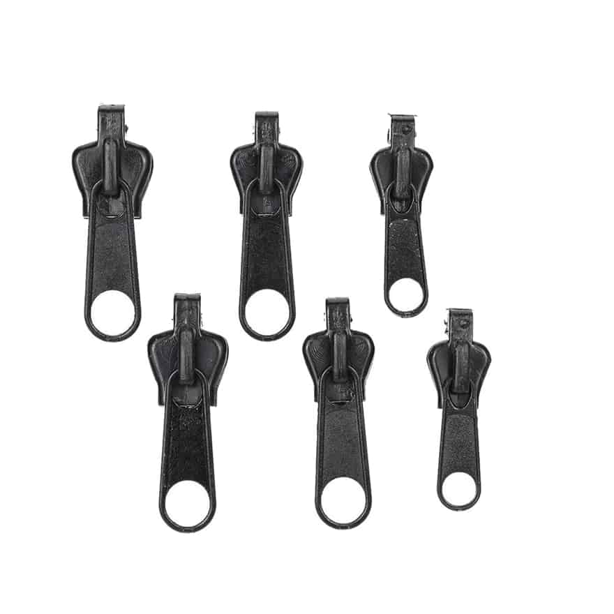 Kit pentru repararea fermoarelor, cu 6 cheite de marimi diferite ...