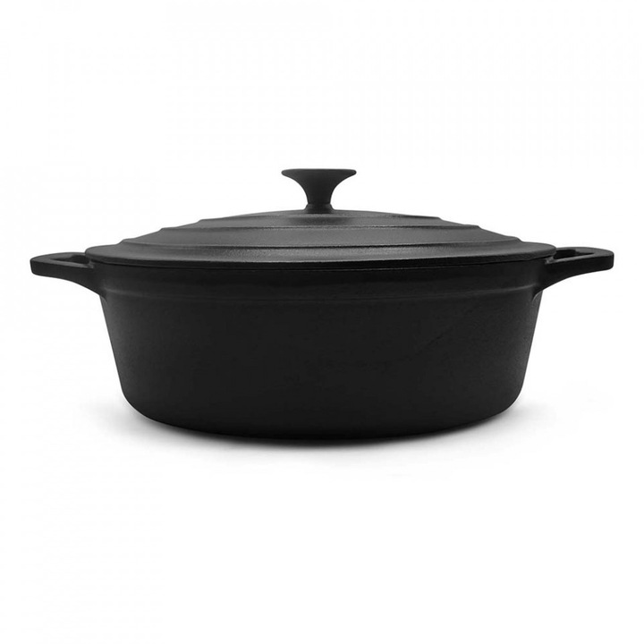 Пекарня с капак Muhler Tika MR-4133CI 41x25x11cm, 5.1L, чугун