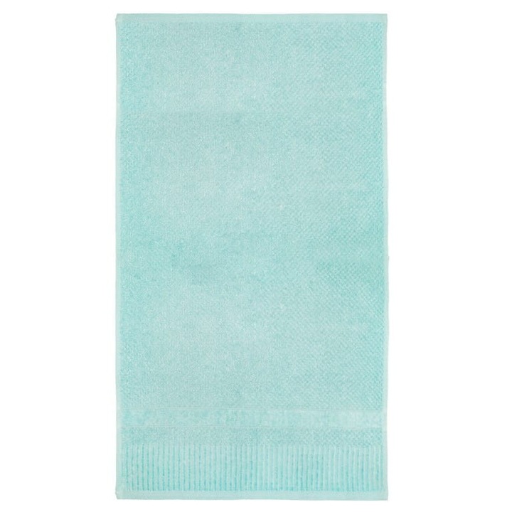 Prosop de maini Detexpol, Bumbac, Uscare rapida, 500 g/m2, 30 x 50 cm, Turcoaz