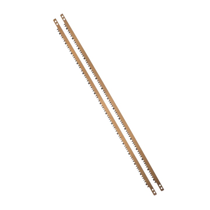2 db fűrészlap készlet, zöld fához, acél, 76 cm