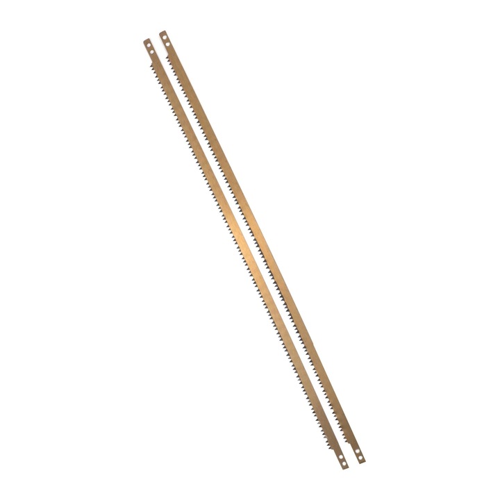 2 db fűrészlap készlet, száraz fához, acélból, 76 cm