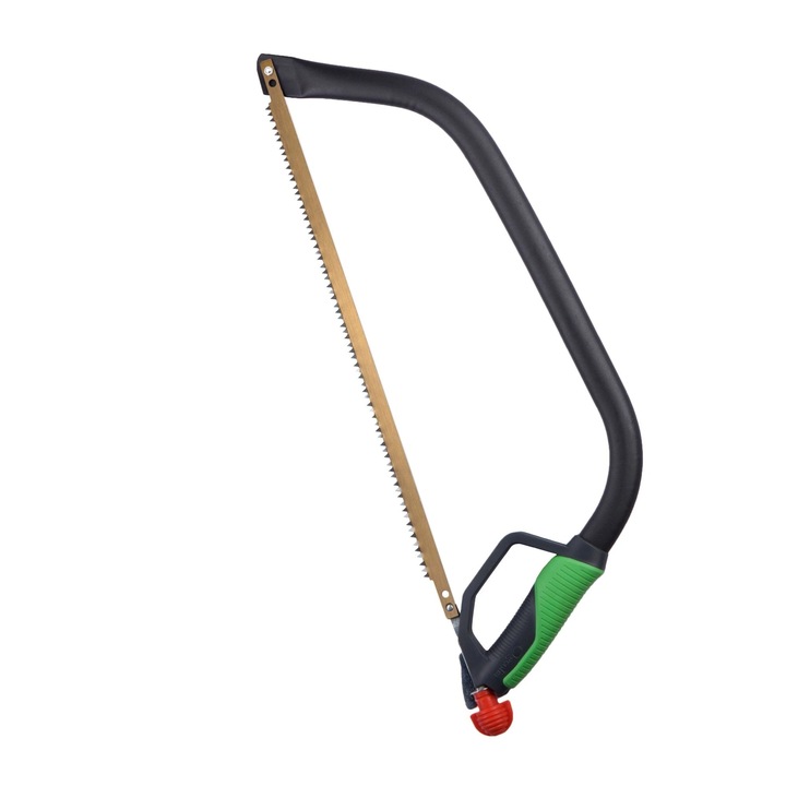 Fűrész fa, acél, műanyag nyél vágásához, 53 cm