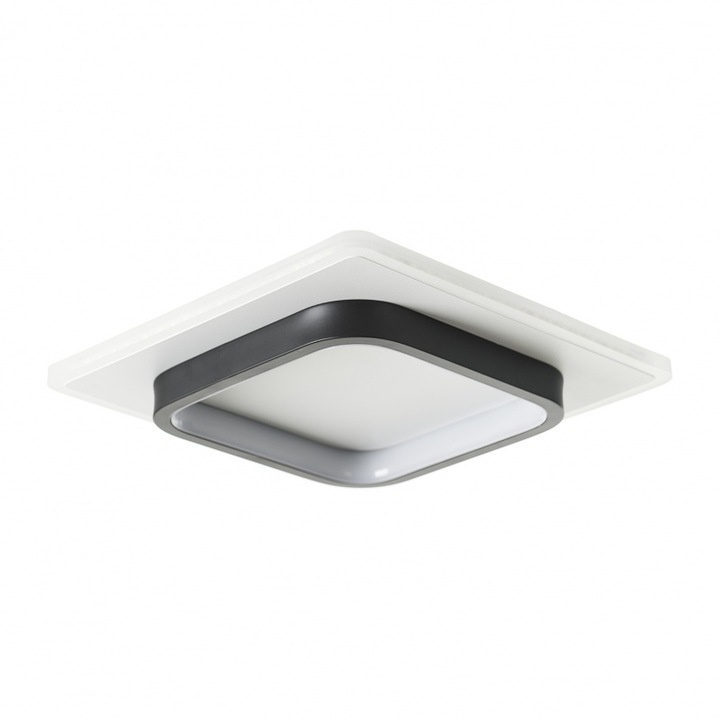 Плафон, EL LTD, 2609/26w bk, led 26w, 4000k, Черен