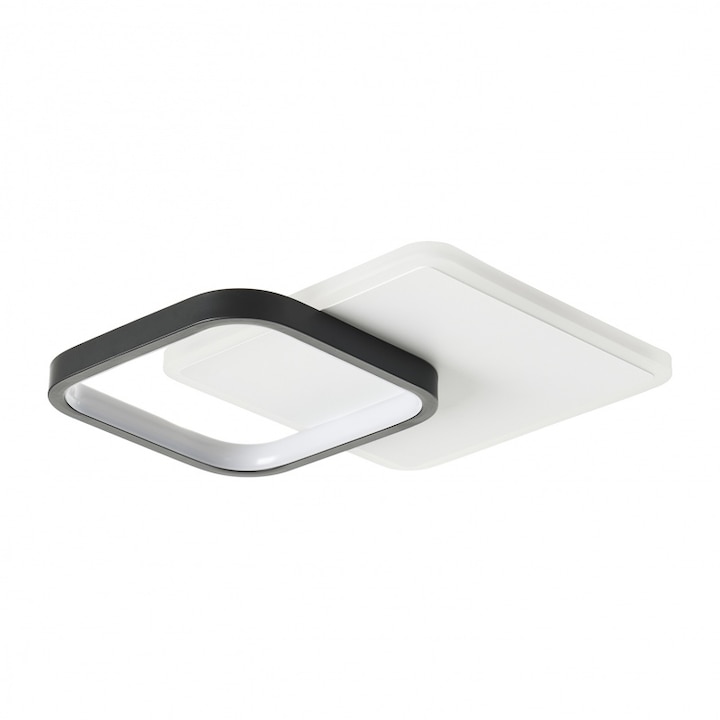 Плафон, EL LTD, 2607/26w bk, led 26w, 4000k, Черен