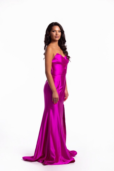 Rochie de dama, Oficial, Lunga, Liliac, 42