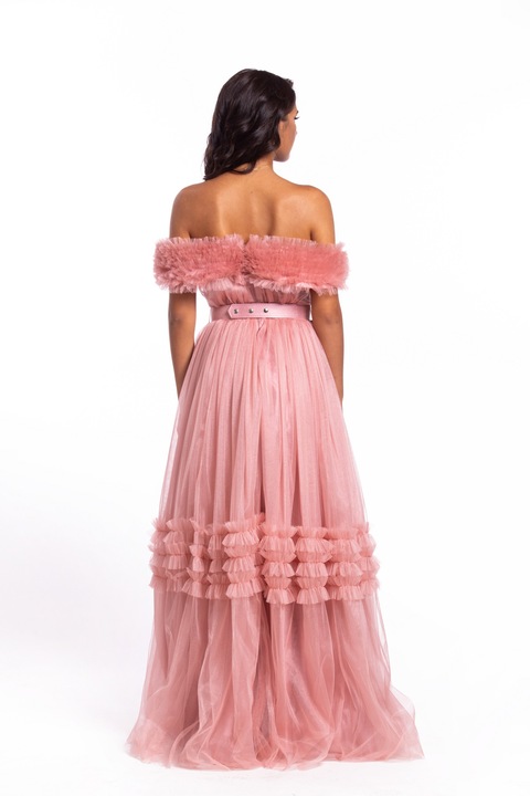 Rochie de dama, Oficial, Lunga, Roz, 38