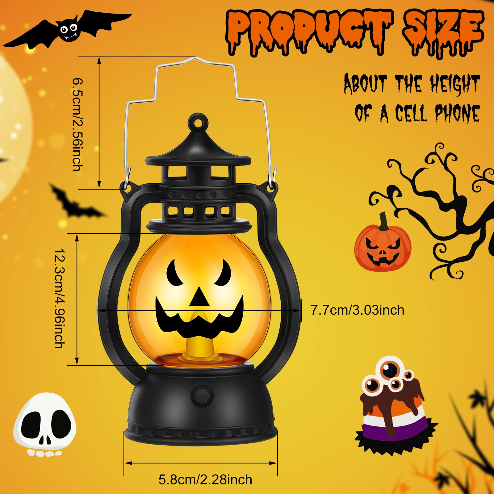 Lights4fun - Catena Di 10 Lanterne Solare Con LED A Luce Bianco Caldo Per Uso In Esterni