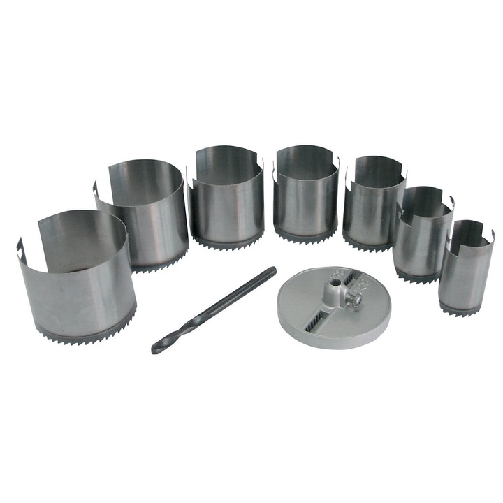 Mega Lyukfűrész 1 "26-63mm, edzett fogak - 7 db