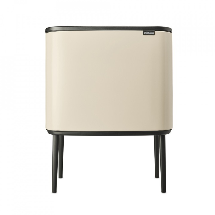Cos de gunoi Brabantia Bo Touch 11+23L, Soft Beige