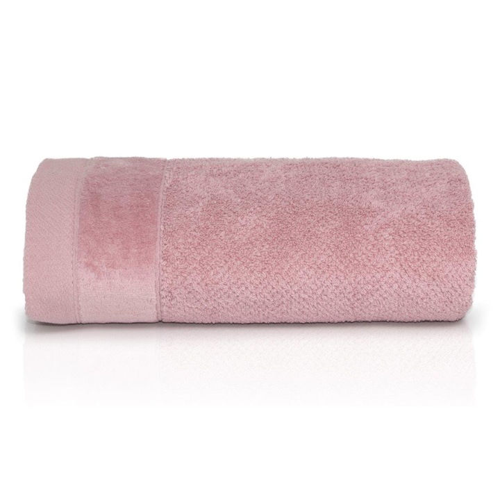 Хавлиена кърпа, Detexpol, 100% памук, 50x90 см, Powder pink