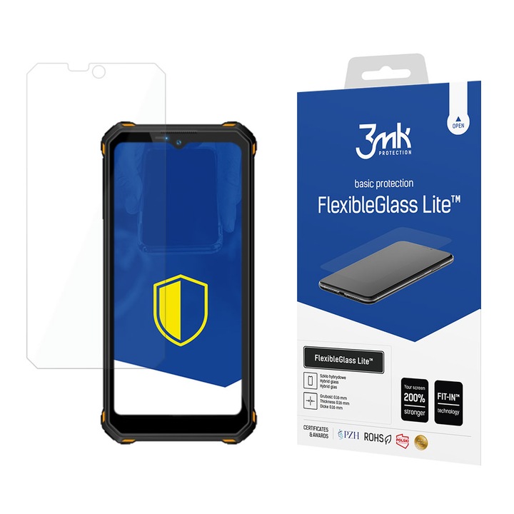 Folie protectie telefon, 3mk Protection, Oukitel WP15, Transparenta