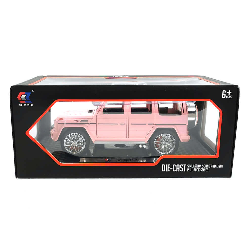 G Class Roz Masina metalica, Mercedes Benz AMG G63 G Class, Roz - eMAG.ro