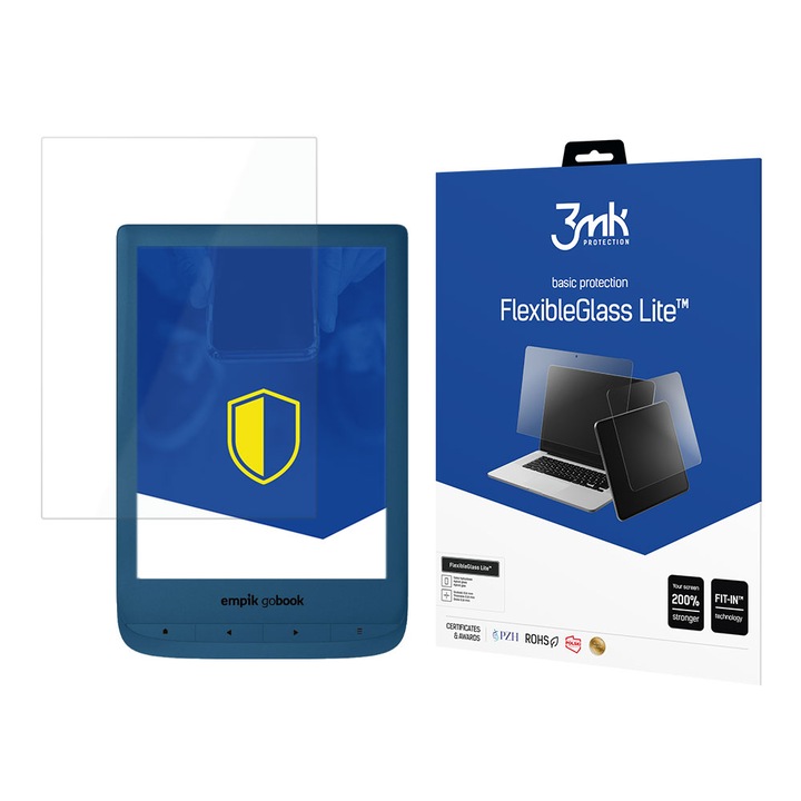Защитно фолио, 3mk Protection, Glass, PocketBook GoBook, Transparent