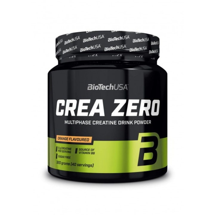 Biotech, Crea ZERO Kreatin ital, 320g narancs