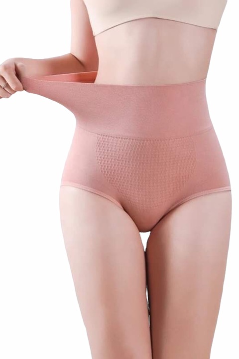 Супер еластични гащи за бременни с висока талия, универсален размер, розови