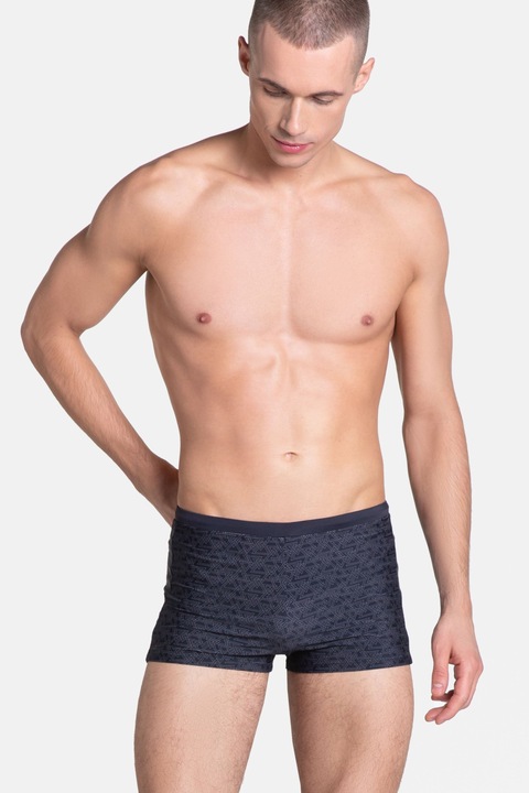 Henderson Show, férfi úszó boxer, úszónadrág, fekete, 2XL
