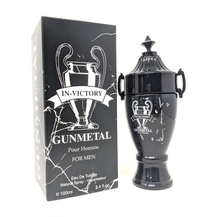 Apa de toaleta pentru barbati In Victory Gunmetal,100 ml