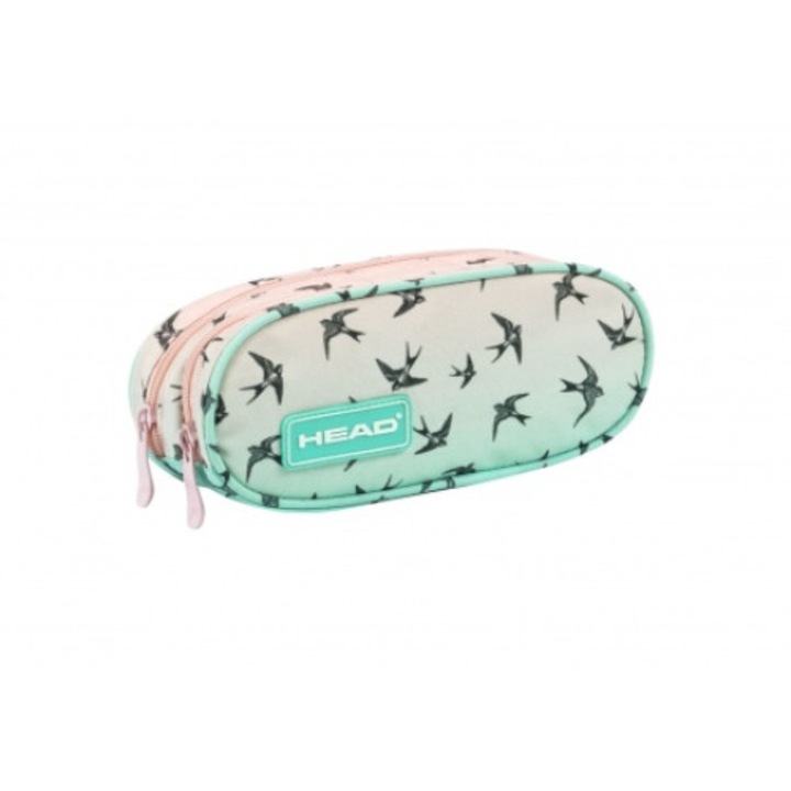 Penar, Astra, AС4, Fej, Dupla tartozékok nélkül, Ombre hatás, Táncoló fecskék, 22,5 x 9,5 x 7,5 cm