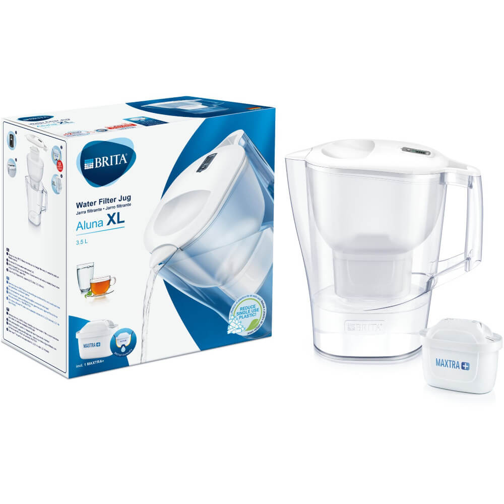 Caraffa filtrante Brita Elemaris XL Meter Bianca