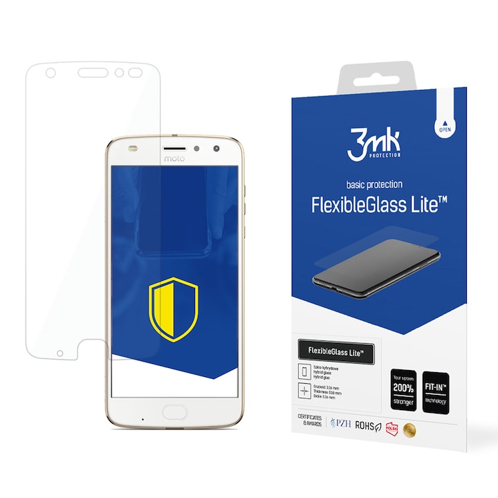 Протектор за телефон 3mk Protection, Стъклен, LG Q7 Dual, Прозрачен