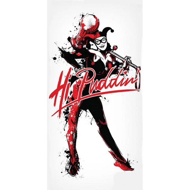 Детска хавлия за баня, Carbotex, Батман, Памук, 70x140см, Многоцветен, 1+