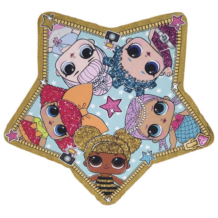 Хавлиена кърпа LOL Surprise форма 115x110см
