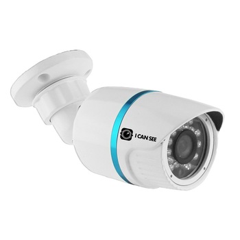Camera de Supraveghere ICANSEE, Exterior, HIBRID, UHD, Color, Model ICSS-UHD2100A, Full HD 1080p , Senzor Imagine APTINA, Lentila Fixa 3,6mm, Night Vision 20 Metri, Meniu OSD, IP66, Carcasa Alba Camera de Supraveghere ICANSEE, Exterior, HIBRID, UHD, Color, Model ICSS-UHD2100A, Full HD 1080p , Senzor Imagine APTINA, Lentila Fixa 3,6mm, Night Vision 20 Metri, Meniu OSD, IP66, Carcasa Alba