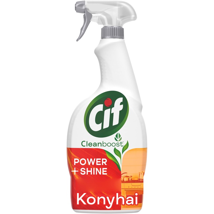 Spray curatare de bucatarie CIF Power&Shine, 750ml