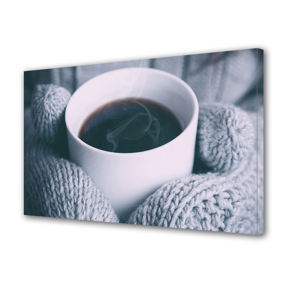 Tablou Canvas Sarbatori Craciun Calduraaaa 20 x 30 cm