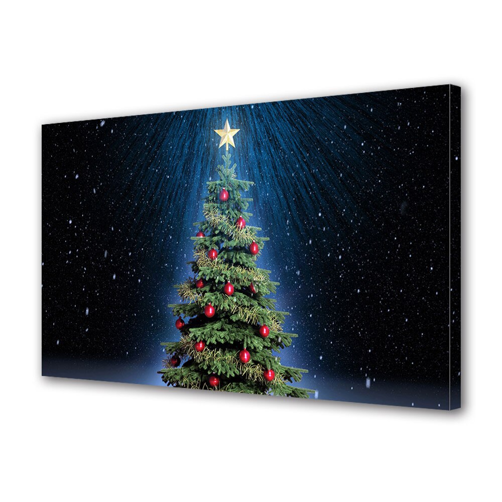 Tablou Canvas Sarbatori Craciun Bradul magic 30 x 45 cm